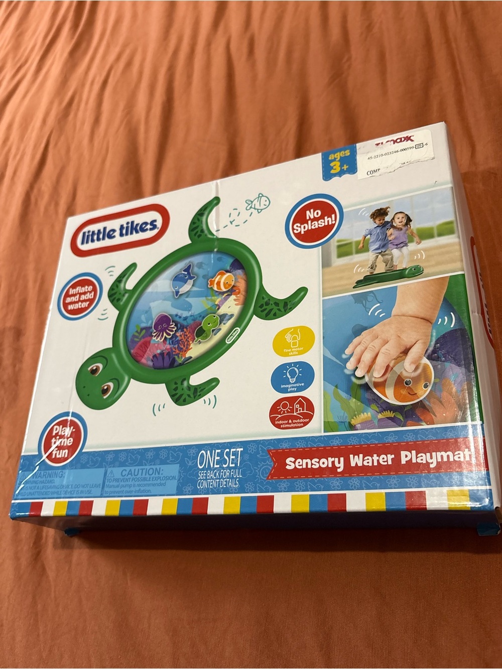 Little Tikes Green Turtle Sensory Water Playmat